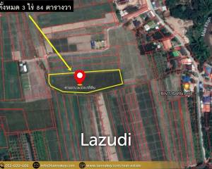 Land for sale in Mae Wang District, Chiang Mai.