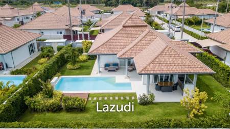 Luxury 3 Bed Pool Villa on Nice Size Plot