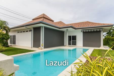 Luxury 3 Bed Pool Villa on Nice Size Plot