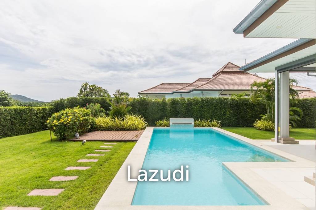 Luxury 3 Bed Pool Villa on Nice Size Plot