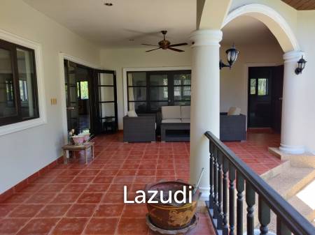 Large 3 bed pool villa on good sized land plot