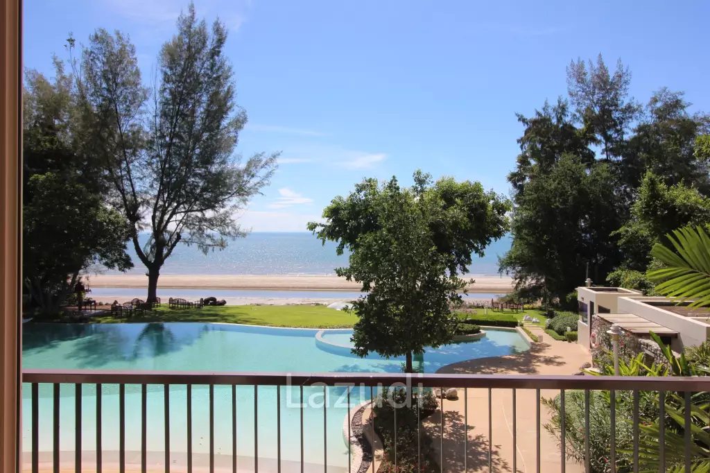 Exclusive 4 Bedroom Absolute Beachfront Condo in Baan Nub Kluen, Khao Tao