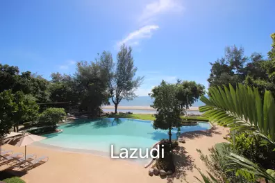 Exclusive 4 Bedroom Absolute Beachfront Condo in Baan Nub Kluen, Khao Tao