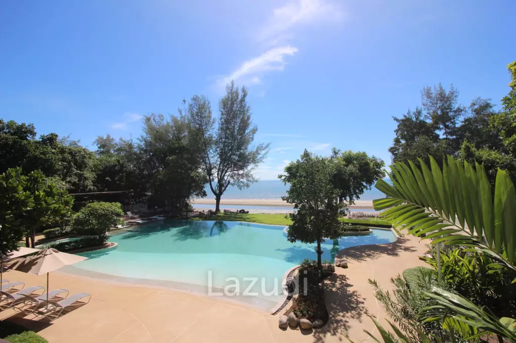 Exclusive 4 Bedroom Absolute Beachfront Condo in Baan Nub Kluen, Khao Tao