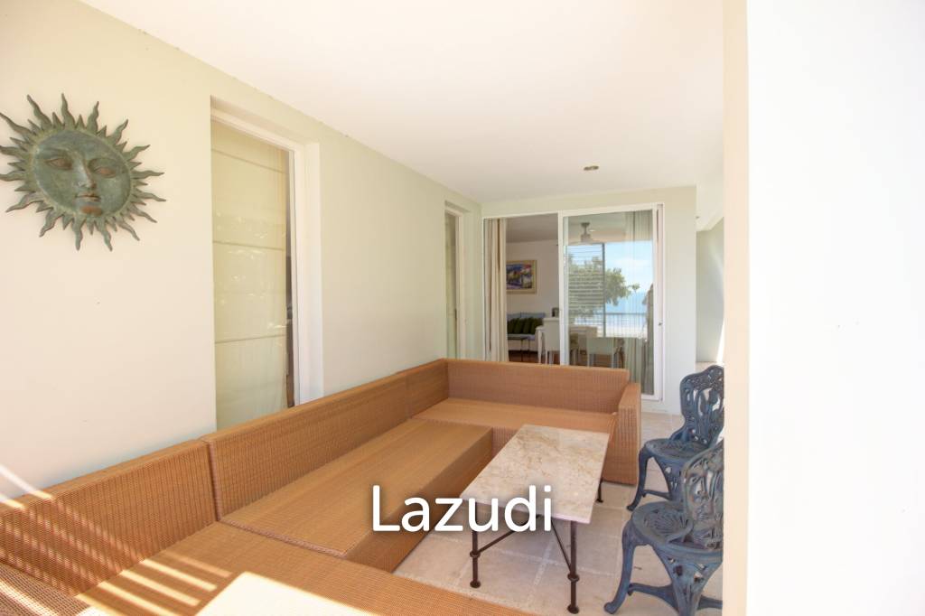 Exclusive 4 Bedroom Absolute Beachfront Condo in Baan Nub Kluen, Khao Tao