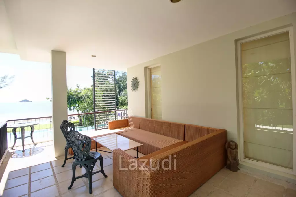 Exclusive 4 Bedroom Absolute Beachfront Condo in Baan Nub Kluen, Khao Tao
