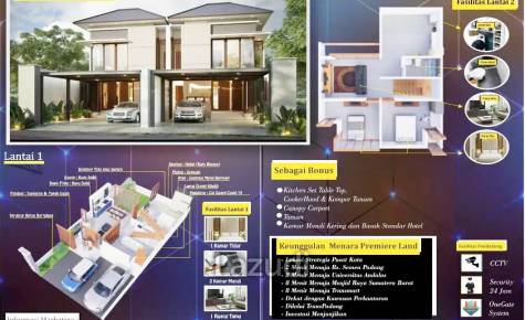 Jual Rumah Baru Dekat RS Semen Padang, Universitas Andalas, Kampus UPI YPTK, Masjid Raya Sumatera Barat