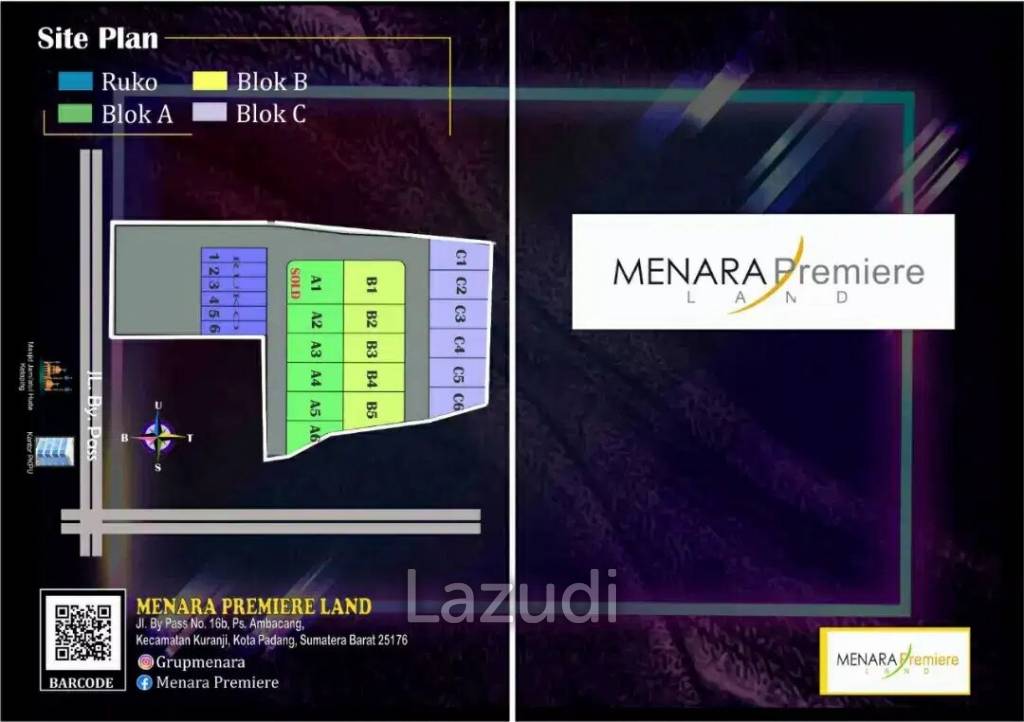 Jual Rumah Baru Dekat RS Semen Padang, Universitas Andalas, Kampus UPI YPTK, Masjid Raya Sumatera Barat