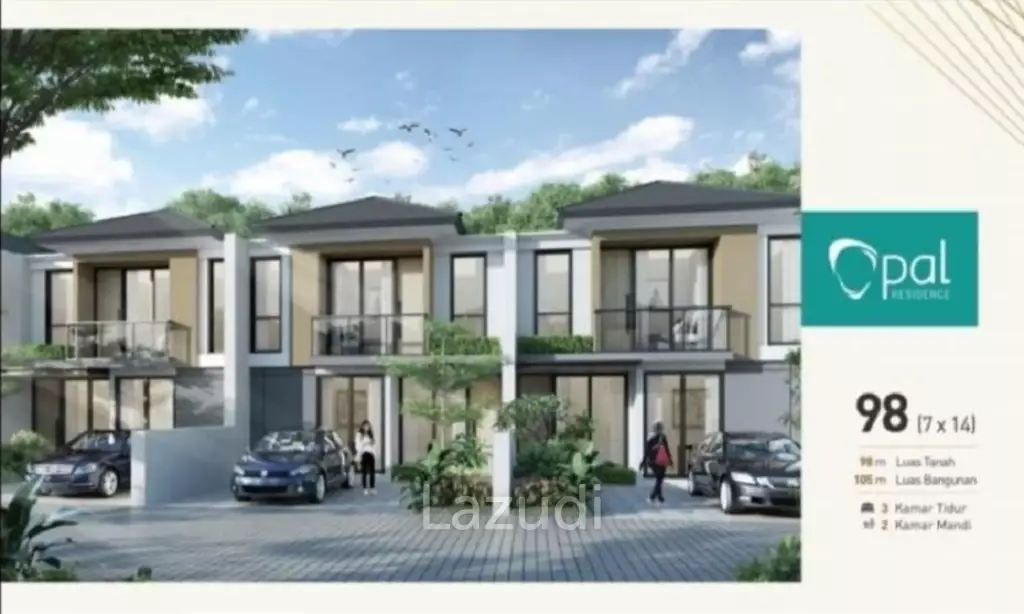 Jual Over Kredit Rumah di Pondok Tjandra Dekat Bandara Juanda, Kampus UNISA, MERR, RS Mitra Keluarga