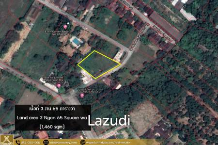 Land for sale behind Kad Farang