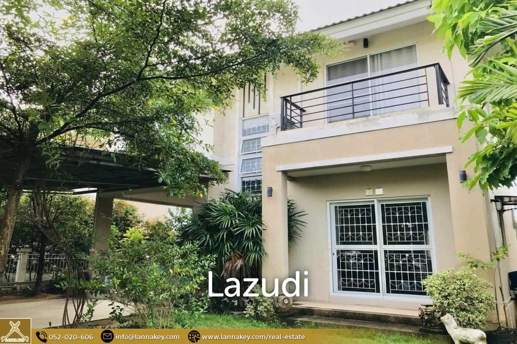 Two-storey house for sale, Baan Kankanok Ville project.