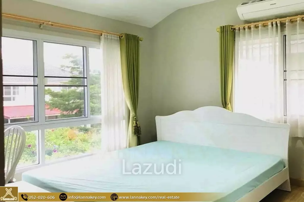 Two-storey house for sale, Baan Kankanok Ville project.