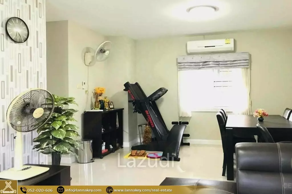 Two-storey house for sale, Baan Kankanok Ville project.