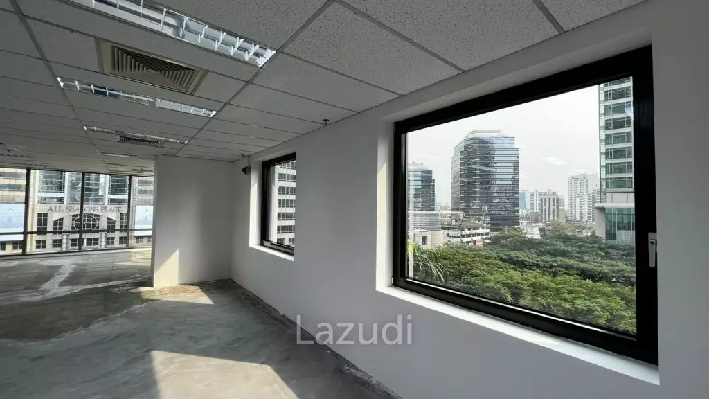 Office space on Wireless Road surrounded by green spaces and nature views