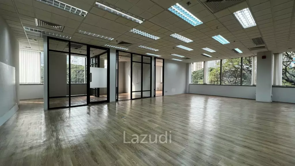 Office space on Wireless Road surrounded by green spaces and nature views