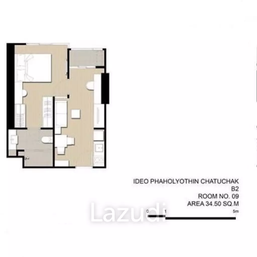 Special Price for one bed at Ideo Phaholyothin-Chatuchak