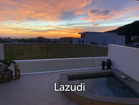 Kata Ocean View | Fabulous Two bedroom Kata Sea View Condo with Jacuzzi on Balcony