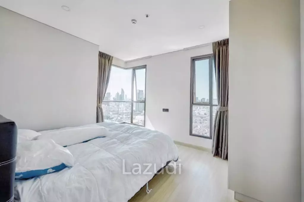 2 Bed  61 SQM Lumpini Suite Phetchaburi-Makkasan