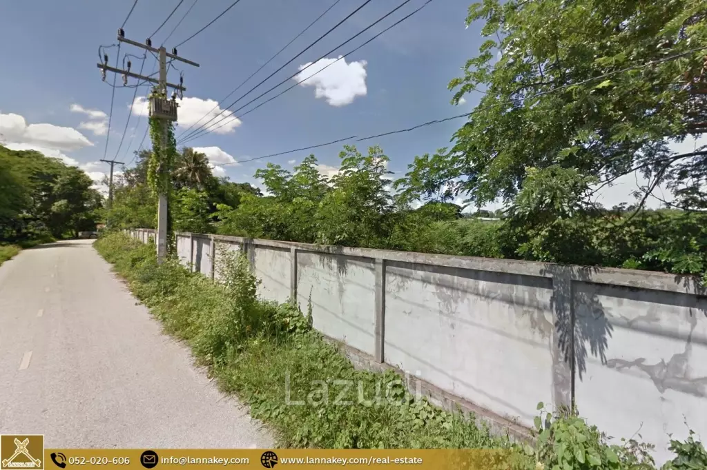Land Near to Main Road Saraphi, Chiang Mai
