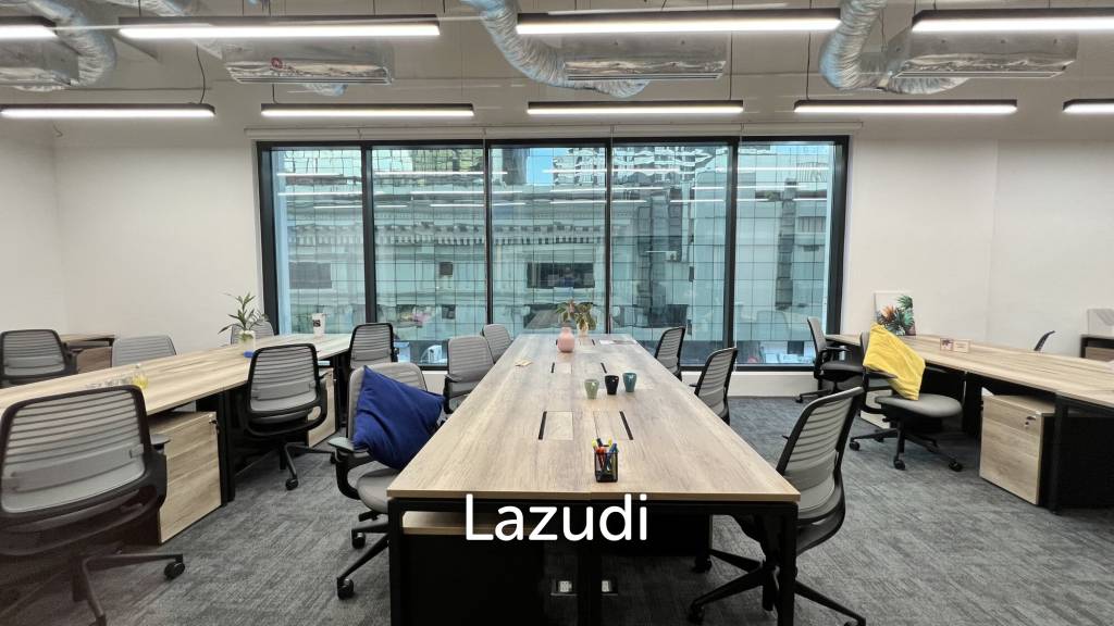 Serviced office, ready to move in at Amarin Tower Chidlom