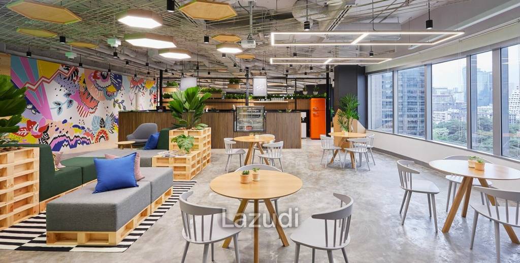 Serviced office full of extra facilities at All Seasons Place