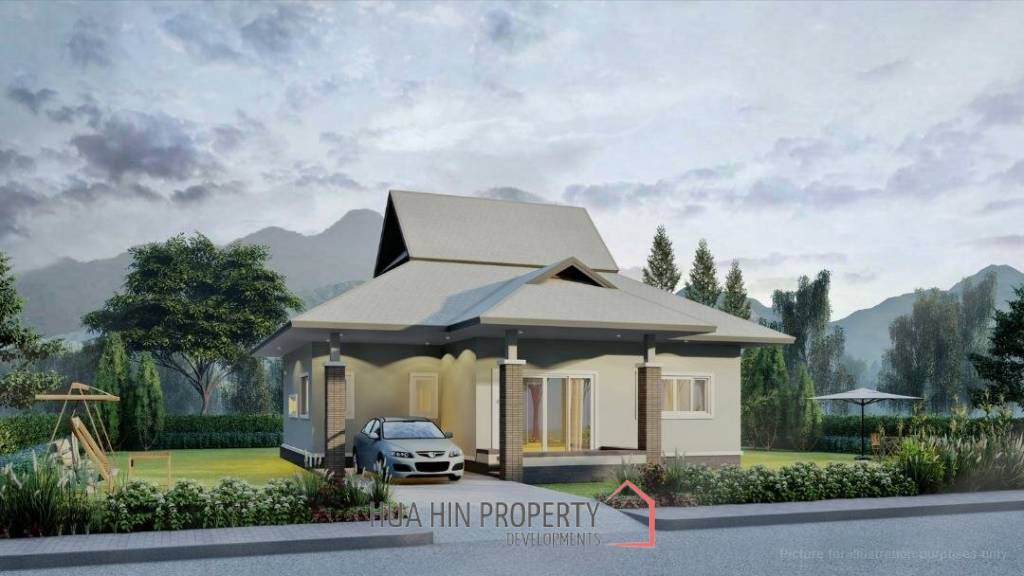 3 bed 2 Bath 128 SQ.M  Emerald Valley Hua Hin
