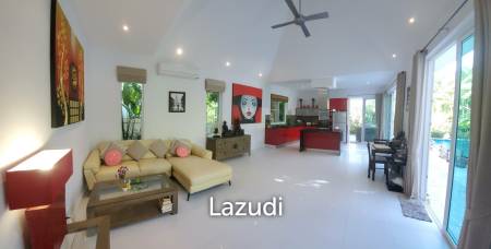 WOODLAND RESIDENCE : 3 bed stunning pool villa