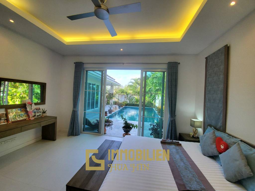 WOODLAND RESIDENCE : 3 bed stunning pool villa