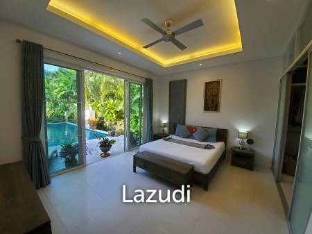 WOODLAND RESIDENCE : 3 bed stunning pool villa