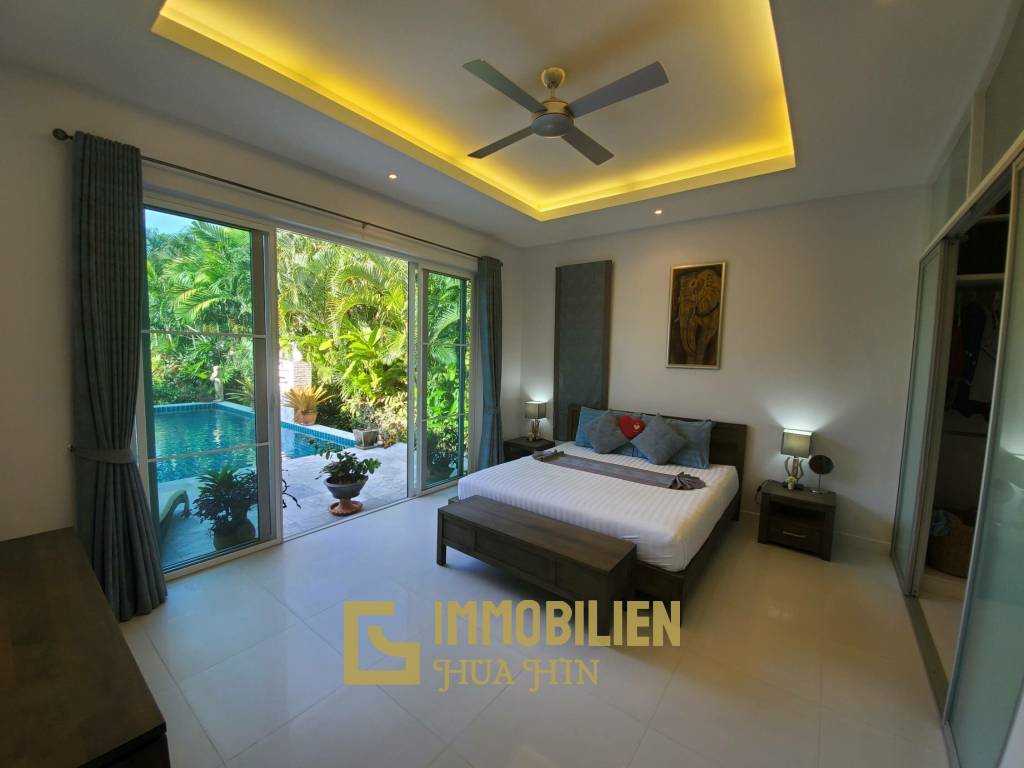 WOODLAND RESIDENCE : 3 bed stunning pool villa