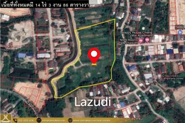 Land for sale in Pa Daet, Chiang Mai.