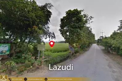 Selling a large plot of land next to the village.