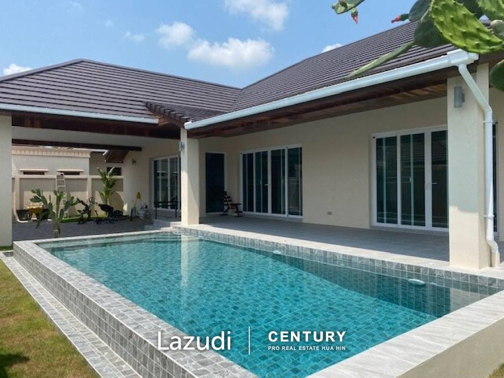 BREEZE HILL : New 3 bed pool villa