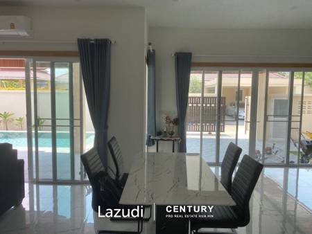 BREEZE HILL : New 3 bed pool villa