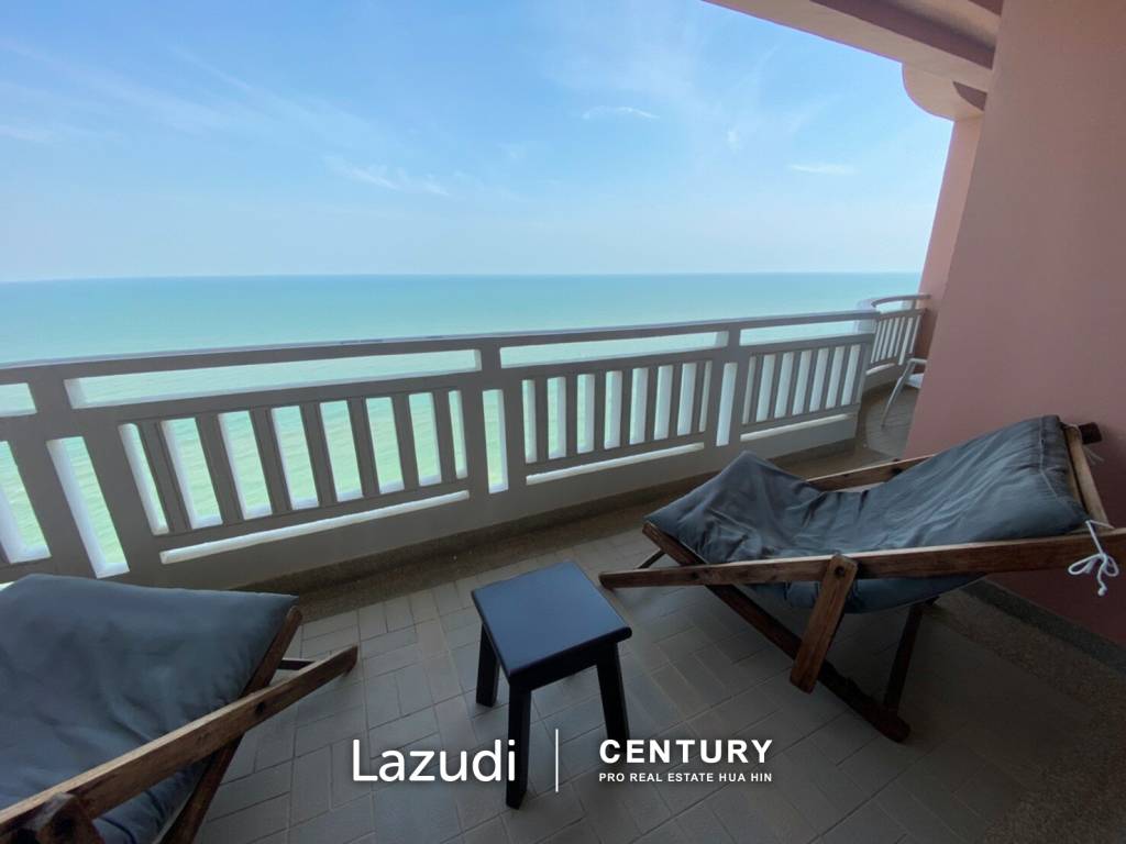 SPRINGFIELD BEACH CONDO : 2 bed beachfront condo with great views