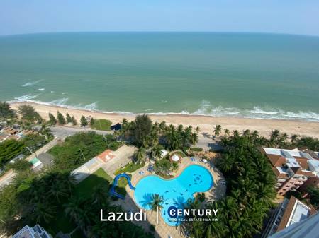 SPRINGFIELD BEACH CONDO : 2 bed beachfront condo with great views