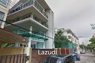 อาคารพักอาศัย โฮมออฟฟิต 4 ชั้น มีใต้ดิน ถนน สุทธิสาร ใกล้รถไฟฟ้า สะพานควาย ใกล้รถไฟฟ้าใต้ดินหมอชิต ติดกรมขนส่งหมอชิต