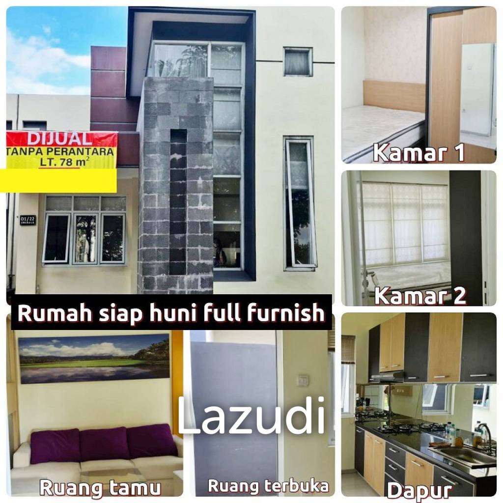 Rumah Dijual Dekat PT. LG Elektronic Indonesia Tangerang, Kawasan Blessindo, Stasiun Parung Panjang, Alun-alun