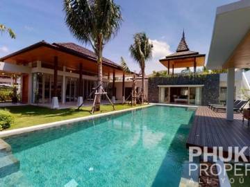Layan; 4 Bed Pool Villa Walk to Beach