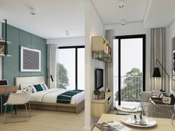 1 Bed 33.66SQ.M Maestro 03 Ratchada-Rama 9