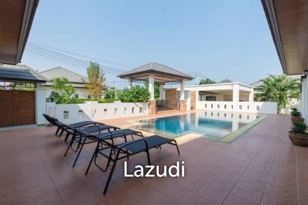 Well Built 4 Bedroom Pool Villa in quiet project