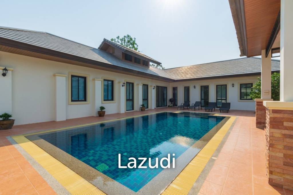 Well Built 4 Bedroom Pool Villa in quiet project