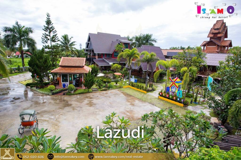 Resort for sale in San Sai, Chiang Mai.