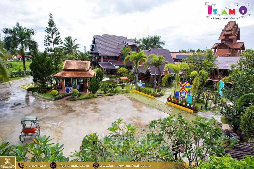 Resort for sale in San Sai, Chiang Mai.