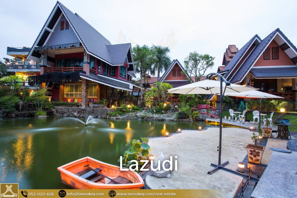 Resort for sale in San Sai, Chiang Mai.