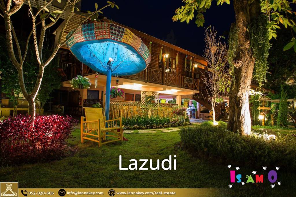 Resort for sale in San Sai, Chiang Mai.