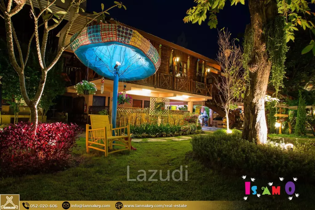 Resort for sale in San Sai, Chiang Mai.
