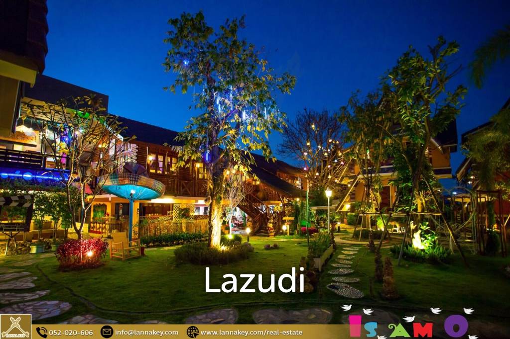 Resort for sale in San Sai, Chiang Mai.