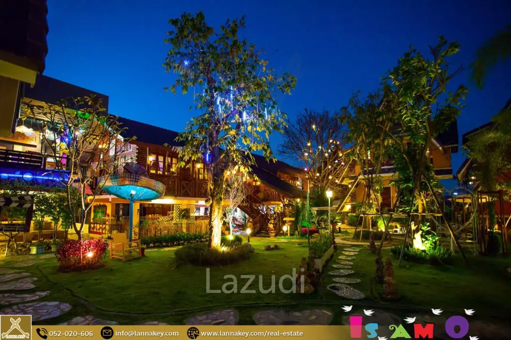 Resort for sale in San Sai, Chiang Mai.