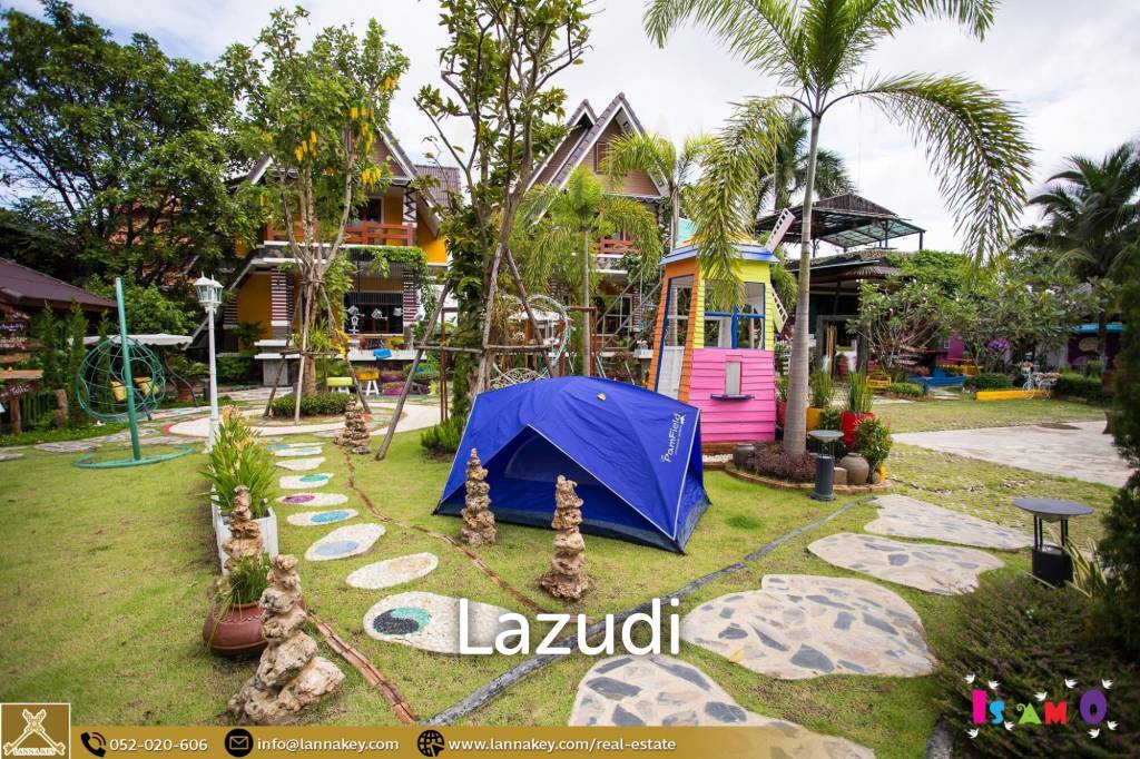 Resort for sale in San Sai, Chiang Mai.